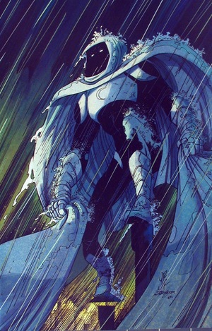 [Moon Knight (series 9) No. 1 (1st printing, variant virgin cover - John Romita Jr.)]