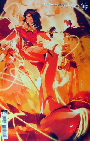 [RWBY / Justice League 4 (variant cardstock cover - Simone Di Meo)]