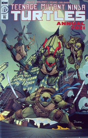 [Teenage Mutant Ninja Turtles Annual 2021 (Retailer Incentive Cover - Max Dunbar)]