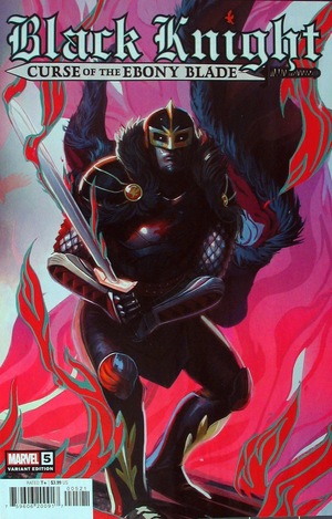 [Black Knight - Curse of the Ebony Blade No. 5 (variant cover - Stephanie Hans)]