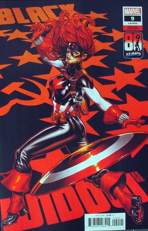 [Black Widow (series 9) No. 9 (variant 80 Years of Captain America cover - Mark Brooks)]