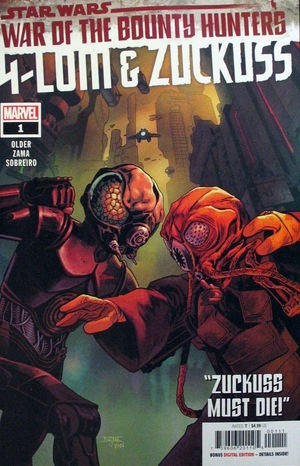 [Star Wars: War of the Bounty Hunters - 4-Lom & Zuckuss No. 1 (standard cover - Mahmud Asrar)]