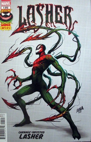 [Extreme Carnage No. 4: Lasher (variant character design cover - David Nakayama)]