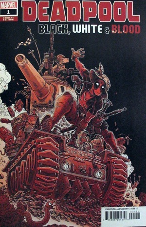 [Deadpool: Black, White & Blood No. 1 (variant cover - James Stokoe)]