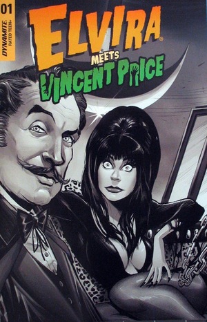 [Elvira Meets Vincent Price #1 (Cover I - Juan Samu B&W Incentive)]