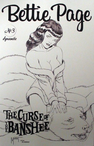 [Bettie Page - The Curse of the Banshee #3 (Cover G - Marat Mychaels Sketch Incentive)]