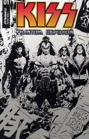 [KISS - Phantom Obsession #1 (Cover G - Jae Lee B&W Incentive)]