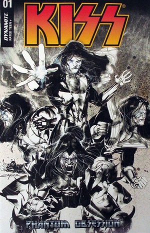 [KISS - Phantom Obsession #1 (Cover H - Stuart Sayger B&W Incentive)]