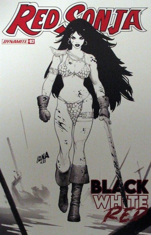 [Red Sonja: Black White Red #2 (Cover F - David Nakayama B&W Incentive)]