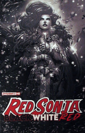 [Red Sonja: Black White Red #2 (Cover G - Jonboy Meyers B&W Incentive)]