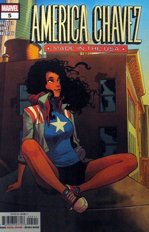 [America Chavez - Made in the USA No. 5 (standard cover - Sara Pichelli)]