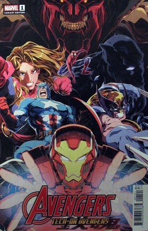 [Avengers: Tech-On No. 1 (variant cover - Jeffrey Cruz)]