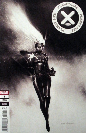 [Planet-Sized X-Men No. 1 (2nd printing, variant B&W cover - Olivier Coipel)]