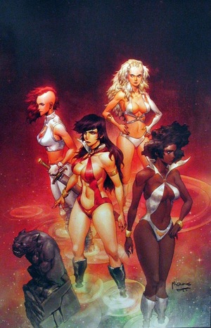 [Sacred Six #12 (Cover G - Raymund Bermudez Virgin Incentive)]