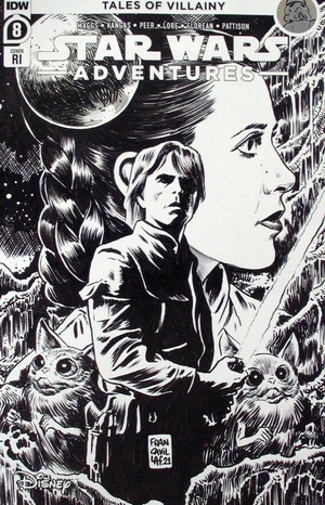 [Star Wars Adventures (series 2) #8 (Retailer Incentive Cover - Francesco Francavilla)]