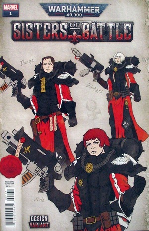 [Warhammer 40,000 - Sisters of Battle No. 1 (variant design cover - Edgar Salazar)]