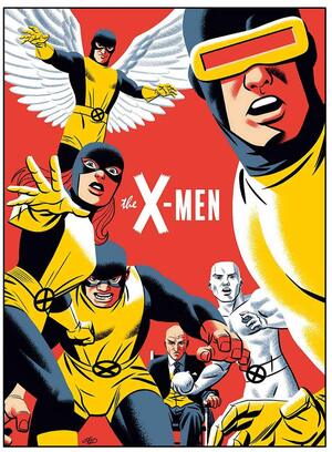 [Mighty Marvel Masterworks - The X-Men Vol. 1: The Strangest Super Heroes of All (SC, standard cover - Michael Cho)]
