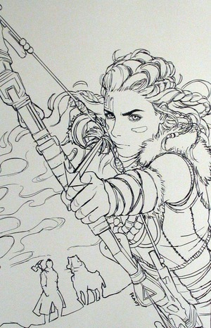 [Horizon Zero Dawn (series 2): Liberation #2 (FOC Sketch Cover - Justine Fray)]