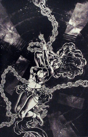 [Dejah Thoris Versus John Carter #2 (Cover O - Sebastian Fiumara B&W Virgin Incentive)]