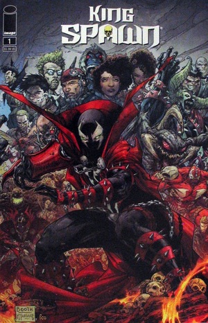 [King Spawn #1 (1st printing, Cover F - Brett Booth & Todd McFarlane)]