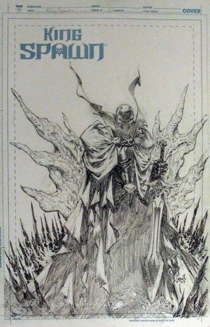 [King Spawn #1 (1st printing, Cover H - Greg Capullo pencils-only)]