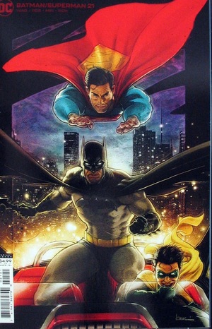 [Batman / Superman (series 2) 21 (variant cardstock cover - Kaare Andrews)]