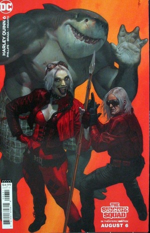 [Harley Quinn (series 4) 6 (variant cardstock movie cover - Riccardo Federici)]