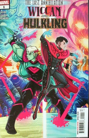 [Last Annihilation - Wiccan and Hulkling No. 1 (standard cover - Luciano Vecchio)]