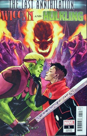 [Last Annihilation - Wiccan and Hulkling No. 1 (variant cover - David Lopez)]