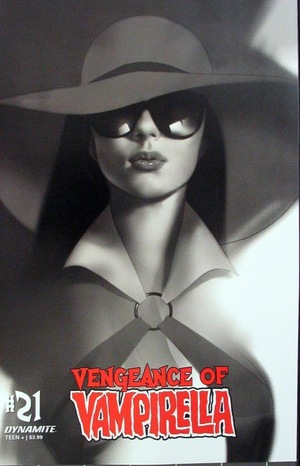 [Vengeance of Vampirella (series 2) #21 (Cover G - Ben Oliver B&W Incentive)]