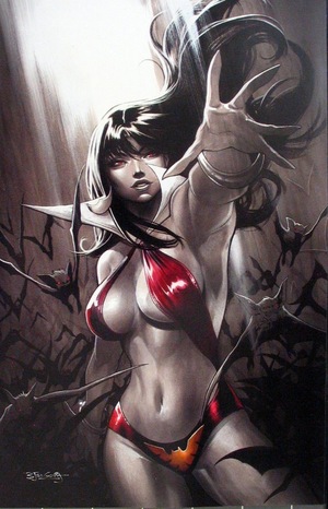 [Vengeance of Vampirella (series 2) #21 (Cover N - Stephen Segovia B&W Incentive)]