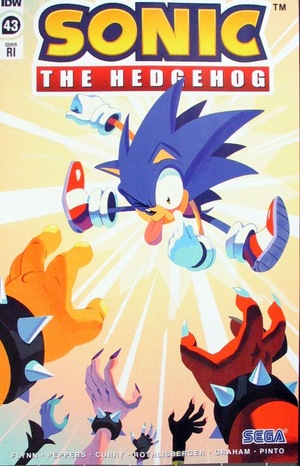 [Sonic the Hedgehog (series 2) #43 (Retailer Incentive Cover - Nathalie Fourdraine)]