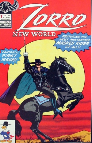 [Zorro - New World #1 (regular cover - Mario Capaldi)]