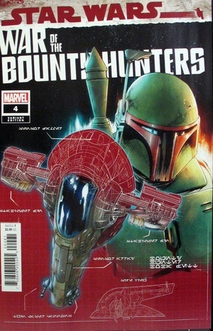[Star Wars: War of the Bounty Hunters No. 4 (variant blueprint cover - Paolo Villanelli)]