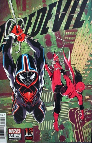 [Daredevil (series 6) No. 34 (variant 10 Years of Miles Morales cover - David Lopez)]