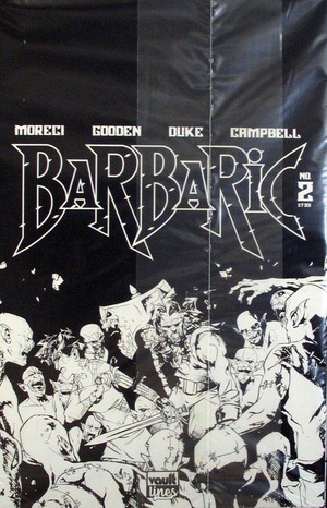 [Barbaric #2 Black & White (variant Vault Undressed cover, in unopened polybag)]