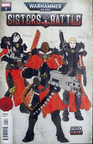 [Warhammer 40,000 - Sisters of Battle No. 2 (variant design cover - Edgar Salazar)]