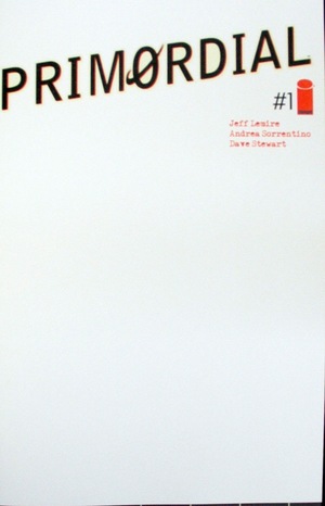 [Primordial #1 (1st printing, variant blank cover)]
