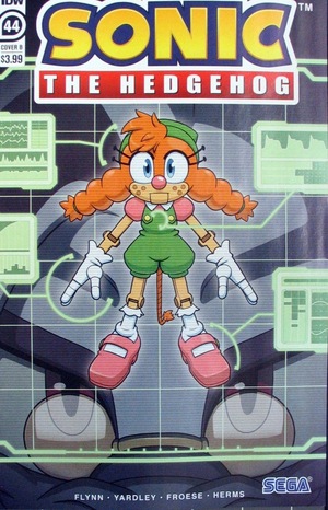 [Sonic the Hedgehog (series 2) #44 (Cover B - Jamal Peppers)]