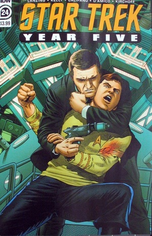 [Star Trek: Year Five #24 (regular cover - Stephen Thompson)]