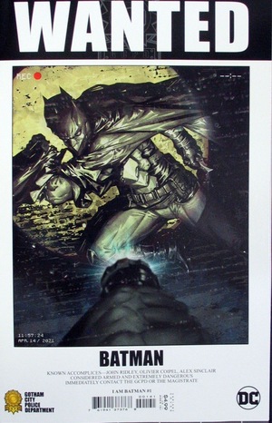 [I Am Batman 1 (variant cardstock Wanted Poster cover - Kael Ngu)]