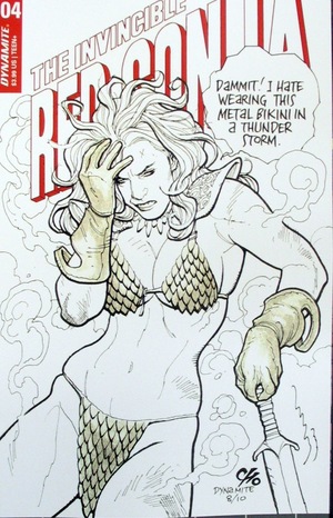 [Invincible Red Sonja #4 (Cover D - Frank Cho)]