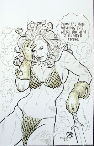 [Invincible Red Sonja #4 (Cover T - Frank Cho Virgin Incentive)]