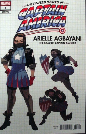 [United States of Captain America No. 4 (variant design cover - Jodi Nishijima)]