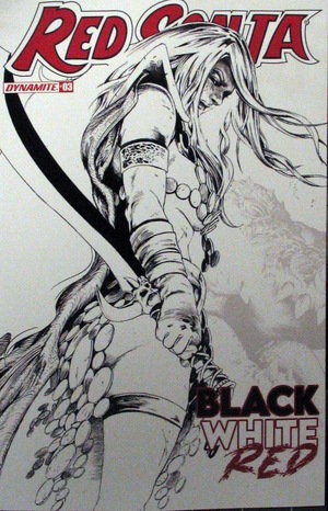 [Red Sonja: Black White Red #3 (Cover F - Jonathan Lau B&W Incentive)]