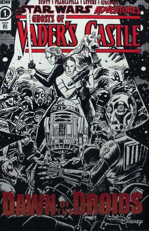[Star Wars Adventures: Ghosts of Vader's Castle #1 (Retailer Incentive Cover - Francesco Francavilla B&W)]