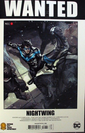 [Nightwing (series 4) 84 (variant cardstock Wanted Poster cover - Kael Ngu)]