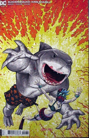 [Suicide Squad: King Shark 1 (variant cardstock cover - Scott Kolins)]