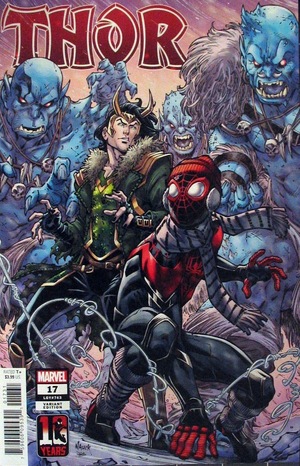 [Thor (series 6) No. 17 (variant 10 Years of Miles Morales cover - Todd Nauck)]