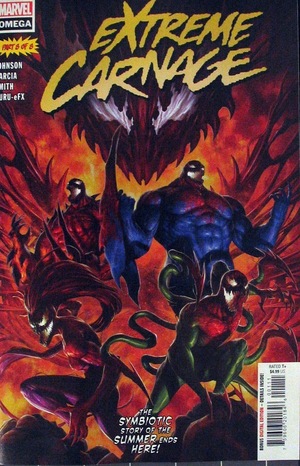 [Extreme Carnage No. 8: Omega (standard cover - Dave Rapoza)]